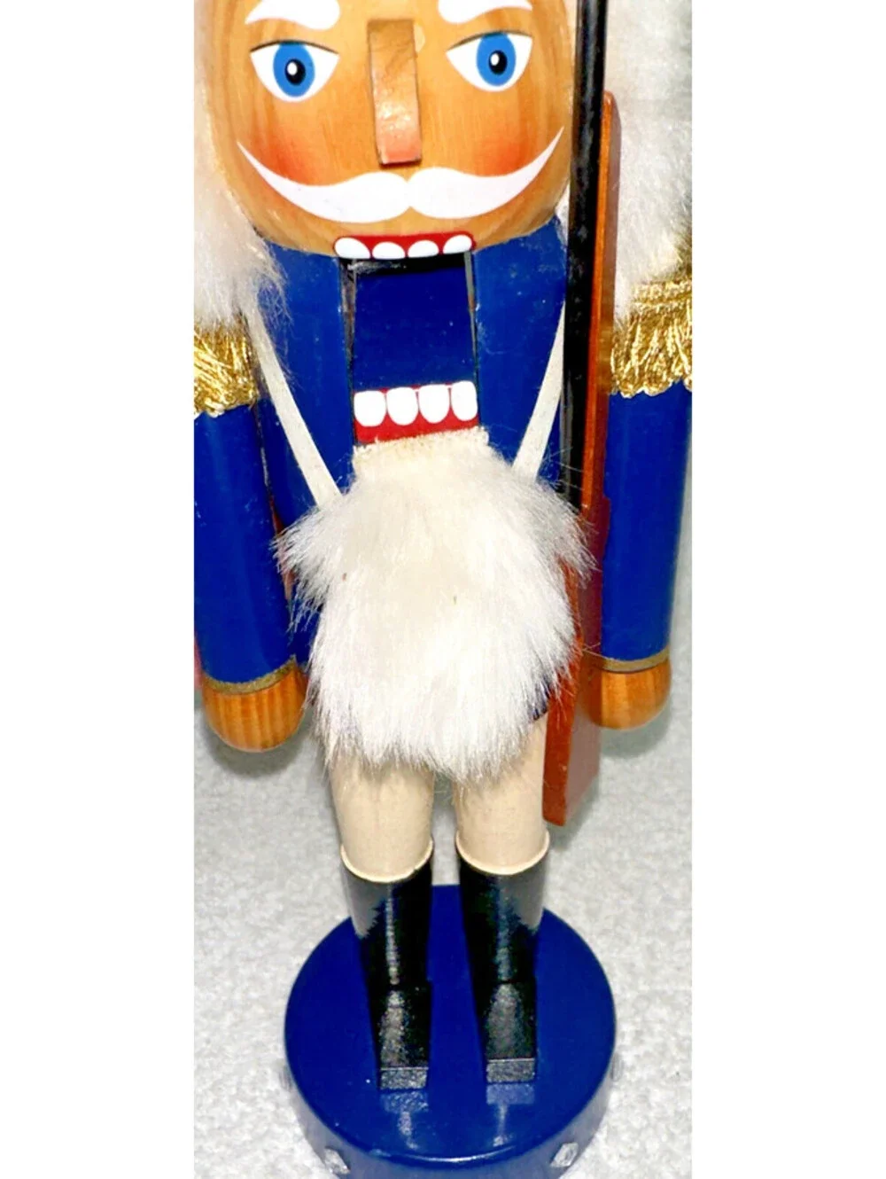 Wooden Nutcracker Village~Handcrafted In 2004 Christmas Soldier 12 Inch